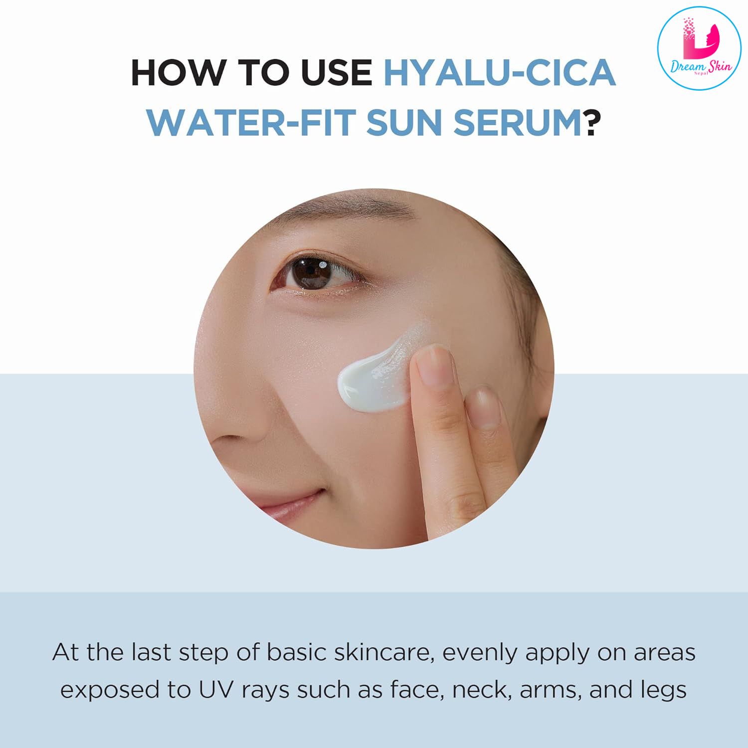SKIN 1004  Madagascar Centella Hyalu-Cica Water-Fit Sun Serum Jumbo (100ml)